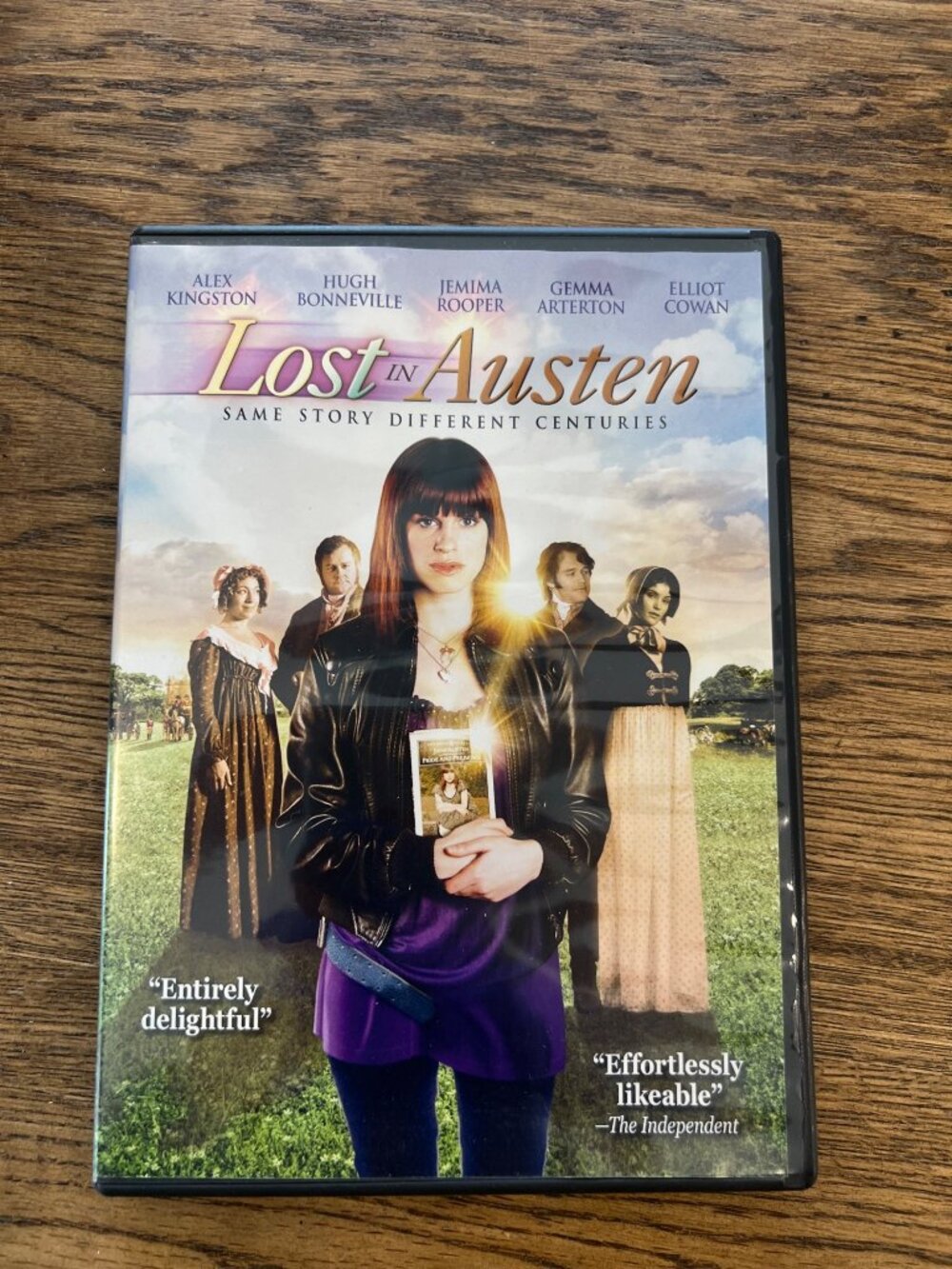 Lost In Austen 2008 Movie DVD Romantic Comedy Alex Kingston Pre-Owned